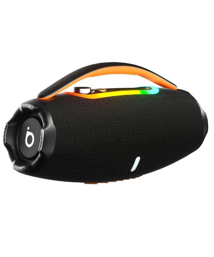 Caixa de Som Bluetooth 60w Boombox Basike BA RAD-172 Potente | Som 3D, Grave Forte e Bateria Duradoura