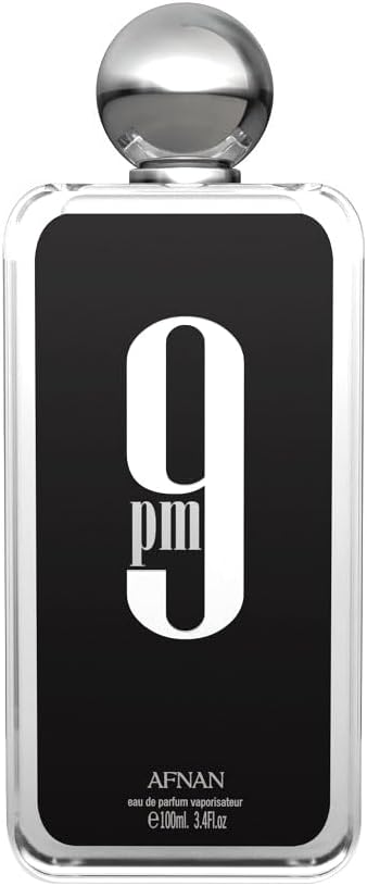 Perfume Afnan 9pm Black 100ml Original Importado - Fragrância Masculina Premium Árabe Eau de Parfum