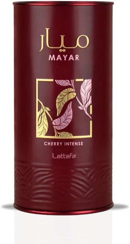 Perfume Lattafa Mayar Cherry Intense 100ml Original Importado - Fragrância Feminina Premium Árabe Eau de Parfum