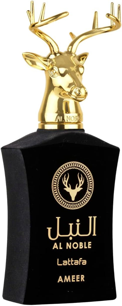 Perfume Lattafa Al Noble Ameer 100ml Original Importado - Fragrância Masculina Premium Árabe