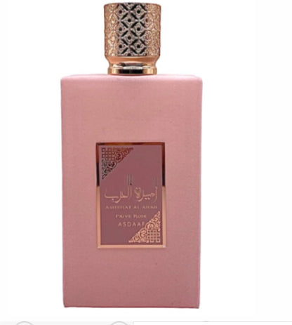 Perfume Asdaaf Ameerat Al Arab Privé Rose 100ml Original Importado - Fragrância Feminina Premium Árabe Eau de Parfum