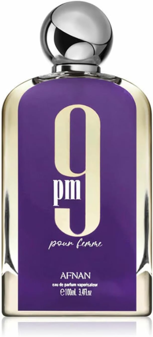 Perfume Afnan 9pm Pour Femme 100ml Original Importado - Fragrância Feminina Premium Árabe Eau de Parfum