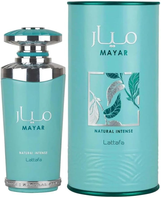 Perfume Lattafa Mayar Natural Intense 100ml Original Importado - Fragrância Unissex Premium Árabe Eau de Parfum