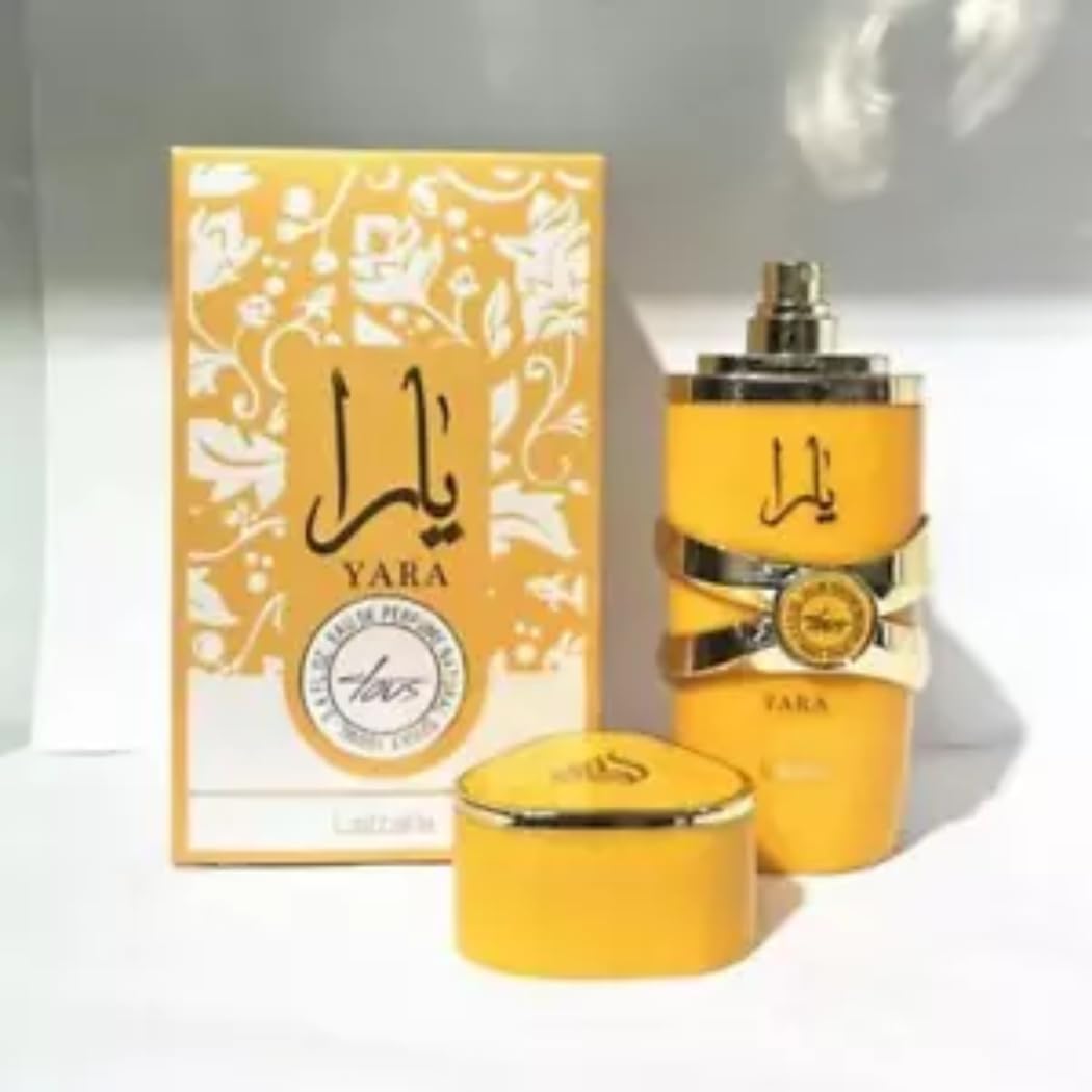 Perfume Lattafa Yara Tous 100ml Original Importado - Fragrância Feminina Premium Árabe Eau de Parfum