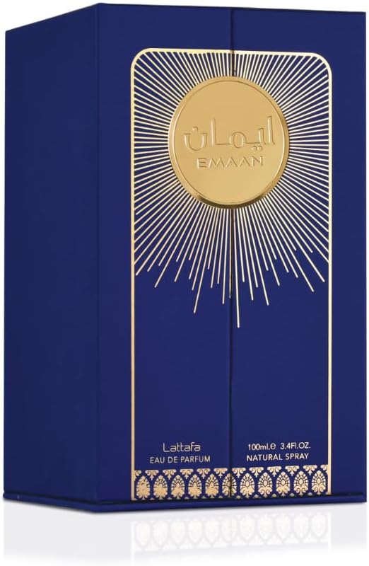 Perfume Lattafa Emaan 100ml Original Importado - Fragrância Feminina Premium Árabe Eau de Parfum