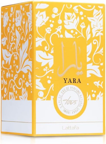 Perfume Lattafa Yara Tous 100ml Original Importado - Fragrância Feminina Premium Árabe Eau de Parfum