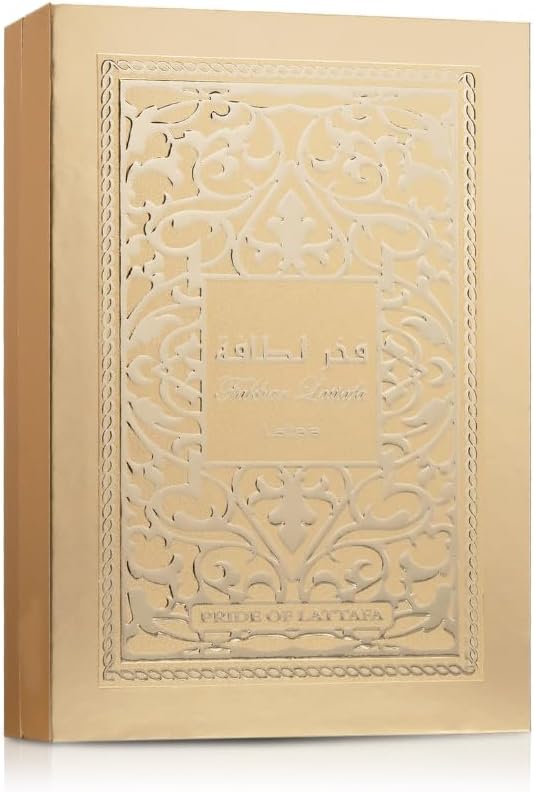 Perfume Lattafa Fakhar Gold 100ml Original Importado - Fragrância Masculina Premium Árabe Eau de Parfum