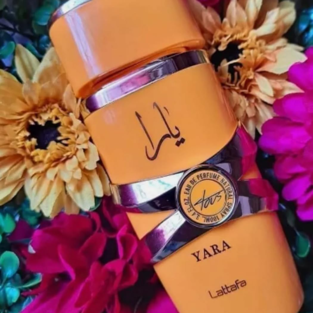 Perfume Lattafa Yara Tous 100ml Original Importado - Fragrância Feminina Premium Árabe Eau de Parfum