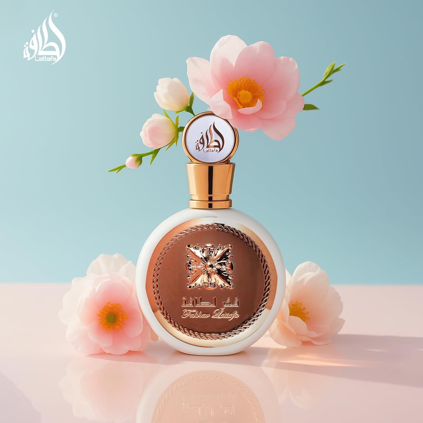 Perfume Lattafa Fakhar Rose 100ml Original Importado - Fragrância Unissex Premium Árabe Eau de Parfum