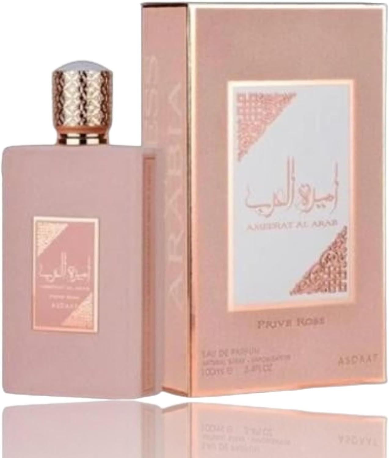 Perfume Asdaaf Ameerat Al Arab Privé Rose 100ml Original Importado - Fragrância Feminina Premium Árabe Eau de Parfum