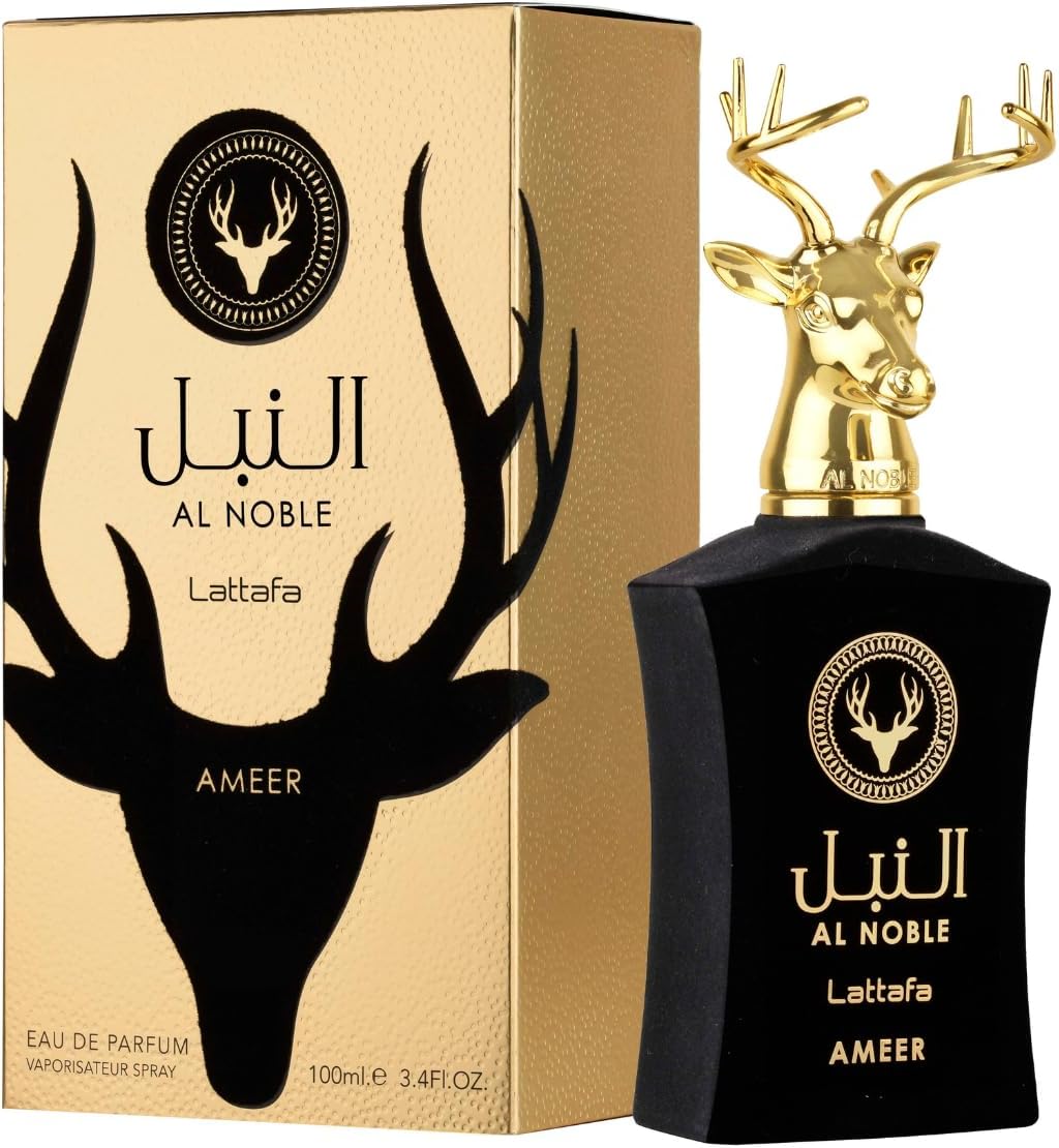 Perfume Lattafa Al Noble Ameer 100ml Original Importado - Fragrância Masculina Premium Árabe