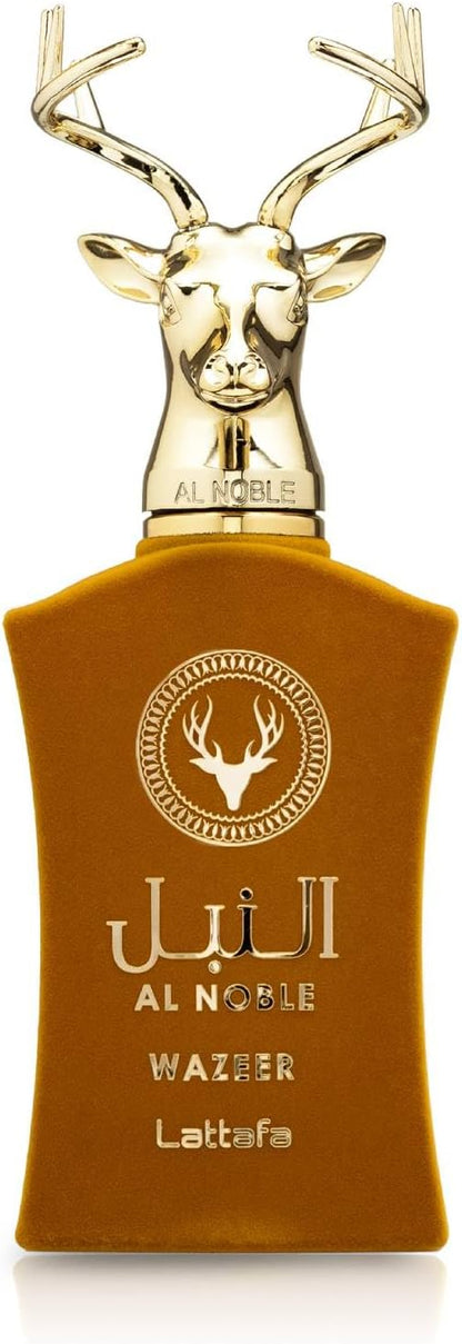 Perfume Lattafa Al Noble Wazeer 100ml Original Importado - Fragrância Masculina Premium Árabe Eau de Parfum