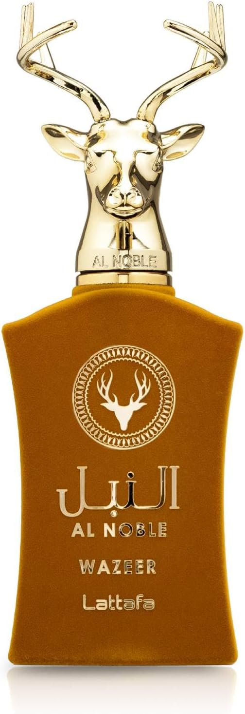 Perfume Lattafa Al Noble Wazeer 100ml Original Importado - Fragrância Masculina Premium Árabe Eau de Parfum