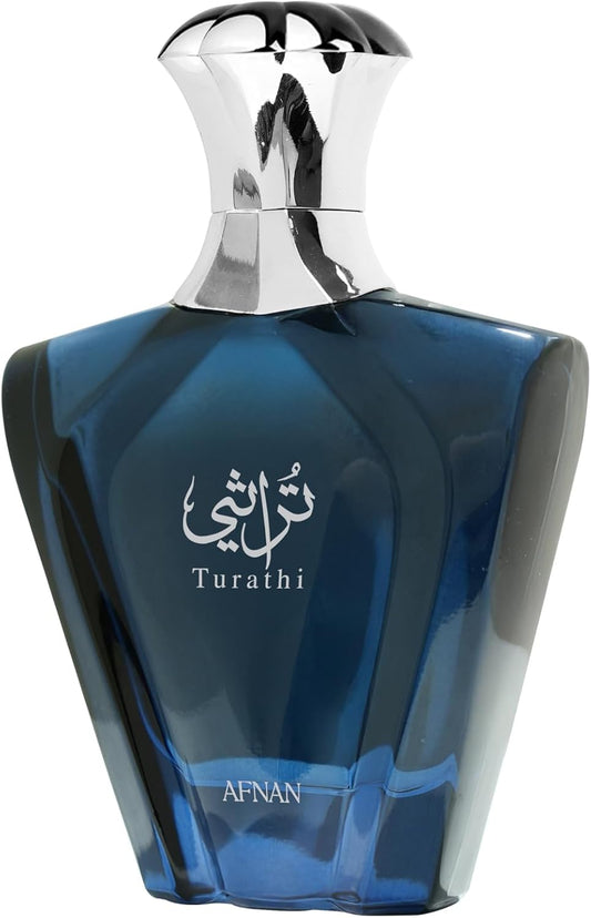 Perfume Afnan Turathi 90ml Original Importado - Fragrância Unissex Premium Árabe Eau de Parfum