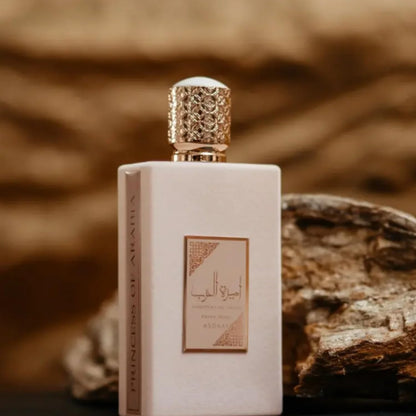 Perfume Asdaaf Ameerat Al Arab Privé Rose 100ml Original Importado - Fragrância Feminina Premium Árabe Eau de Parfum