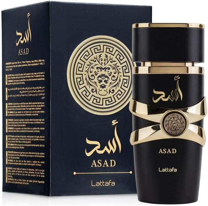 Perfume Lattafa Asad Preto 100ml - Edição Limitada Importada Eau De Parfum
