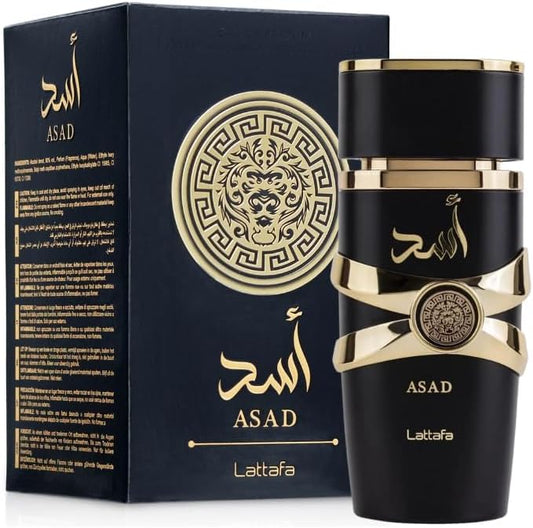 Perfume Lattafa Asad Preto 100ml - Edição Limitada Importada Eau De Parfum