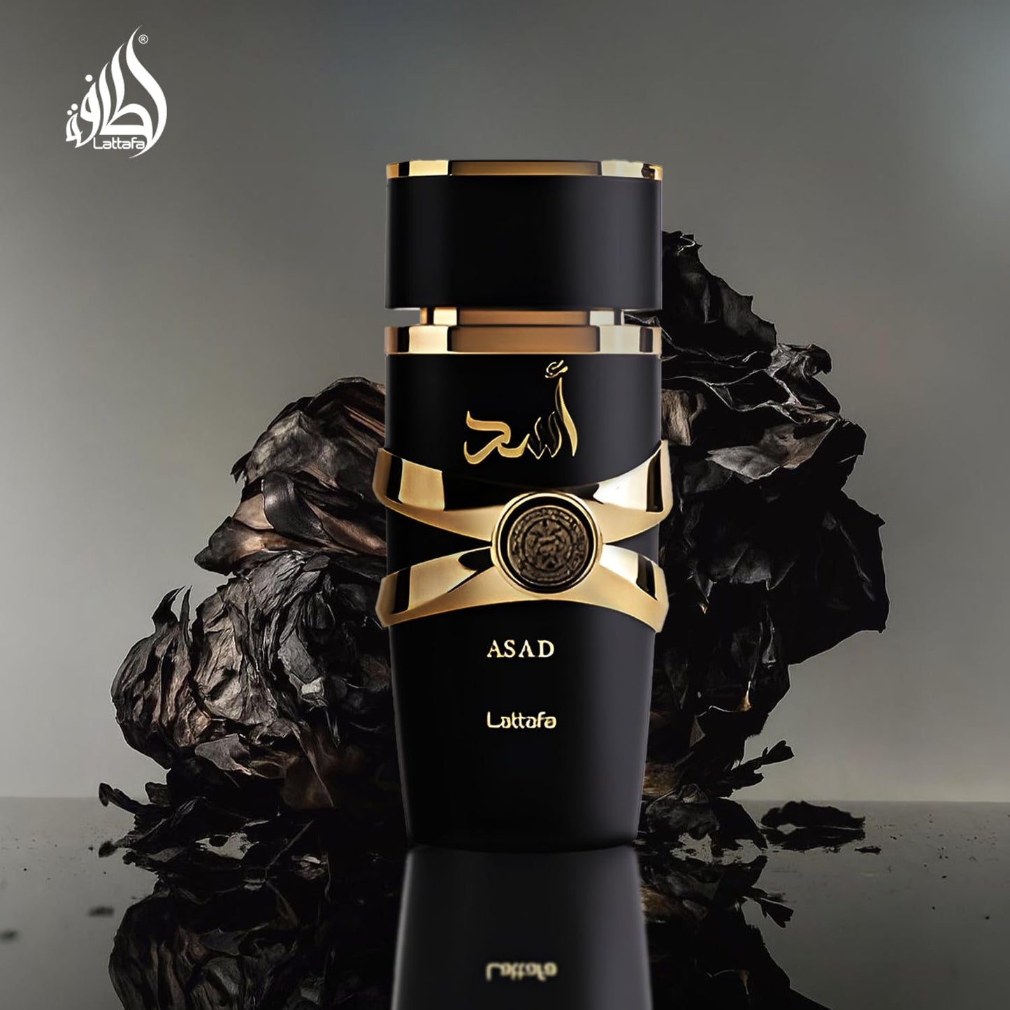 Perfume Lattafa Asad Preto 100ml - Edição Limitada Importada Eau De Parfum
