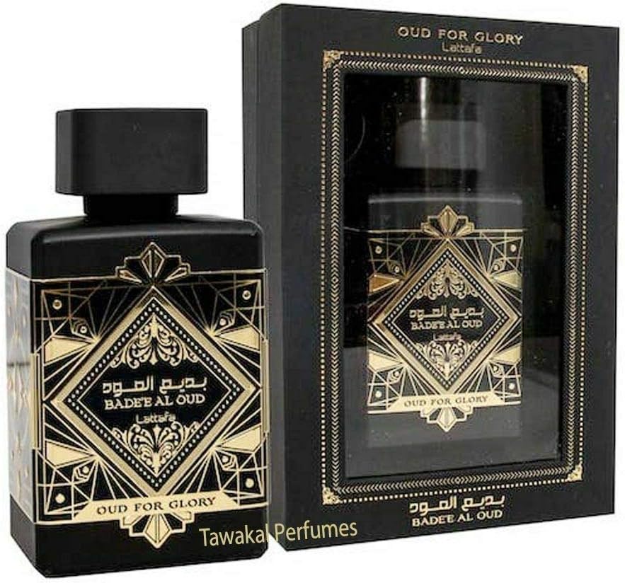 Perfume Lattafa Badee Al Oud For Glory 100ml Original Importado - Fragrância Unissex Premium Árabe Eau de Parfum