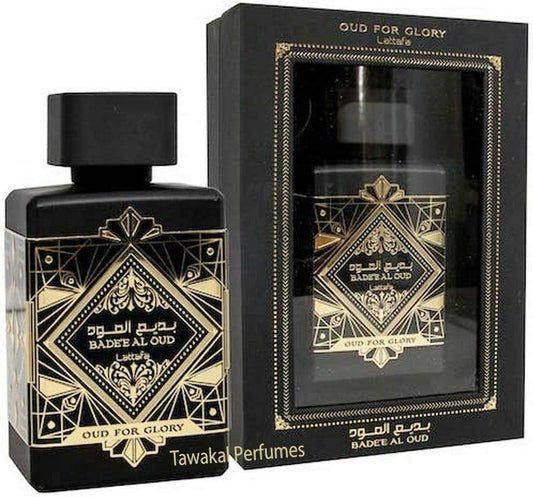 Perfume Lattafa Badee Al Oud For Glory 100ml Original Importado - Fragrância Unissex Premium Árabe Eau de Parfum