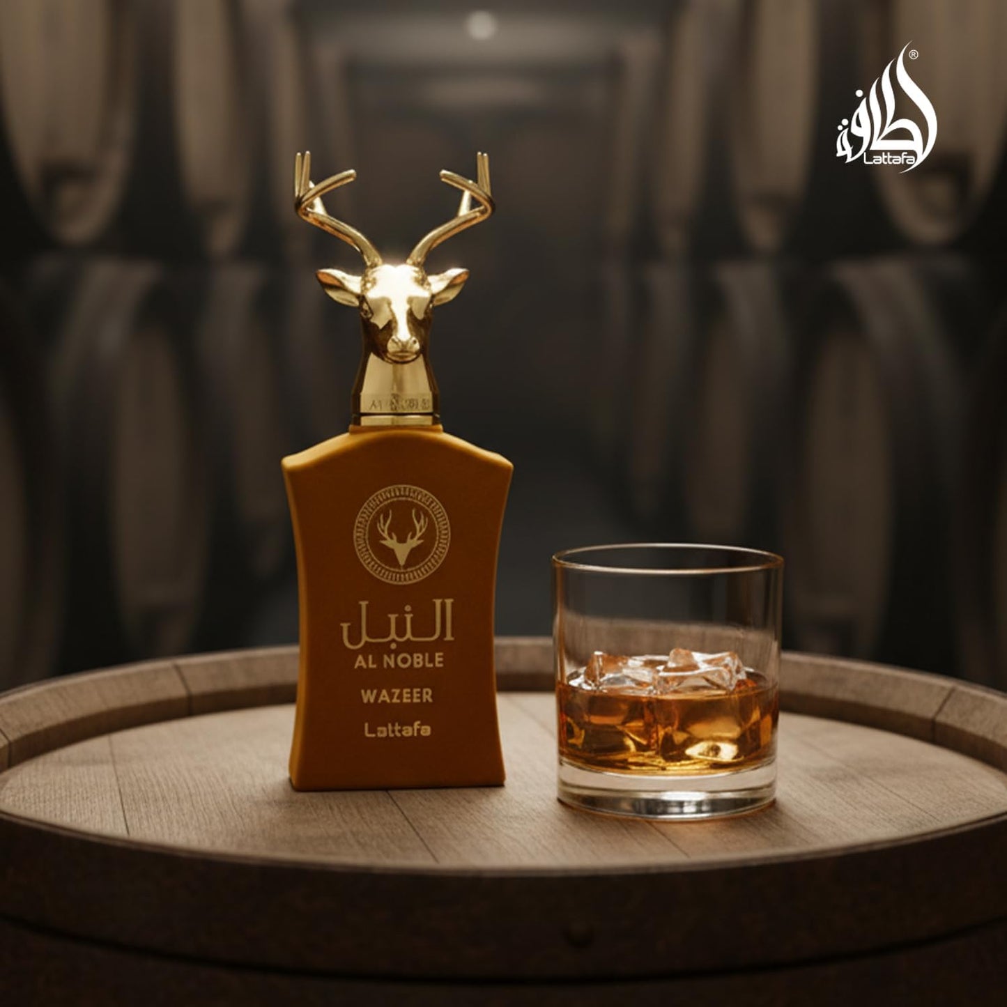 Perfume Lattafa Al Noble Wazeer 100ml Original Importado - Fragrância Masculina Premium Árabe Eau de Parfum