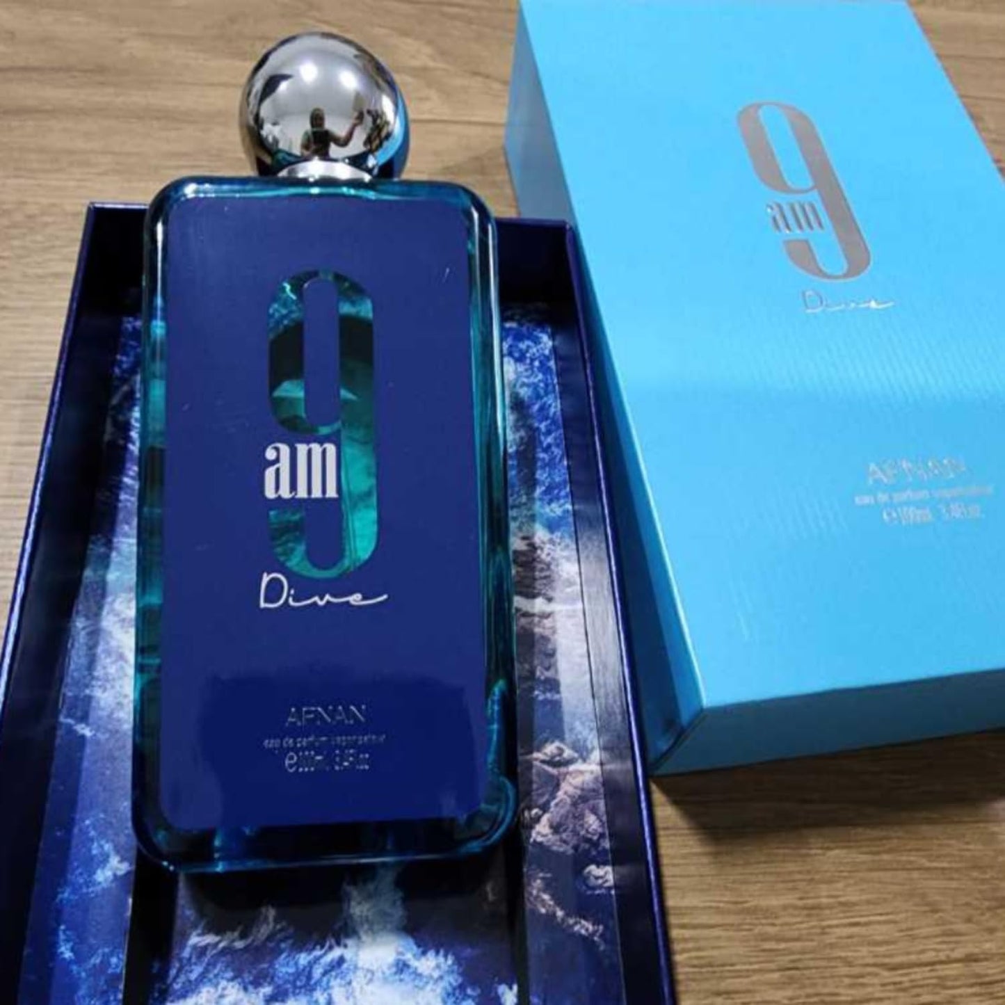 Perfume Afnan 9am Dive 100ml Original Importado - Fragrância Masculina Premium Árabe Eau de Parfum