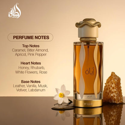 Perfume Lattafa Teriaq 100ml Original Importado - Fragrância Unissex Premium Árabe Eau de Parfum