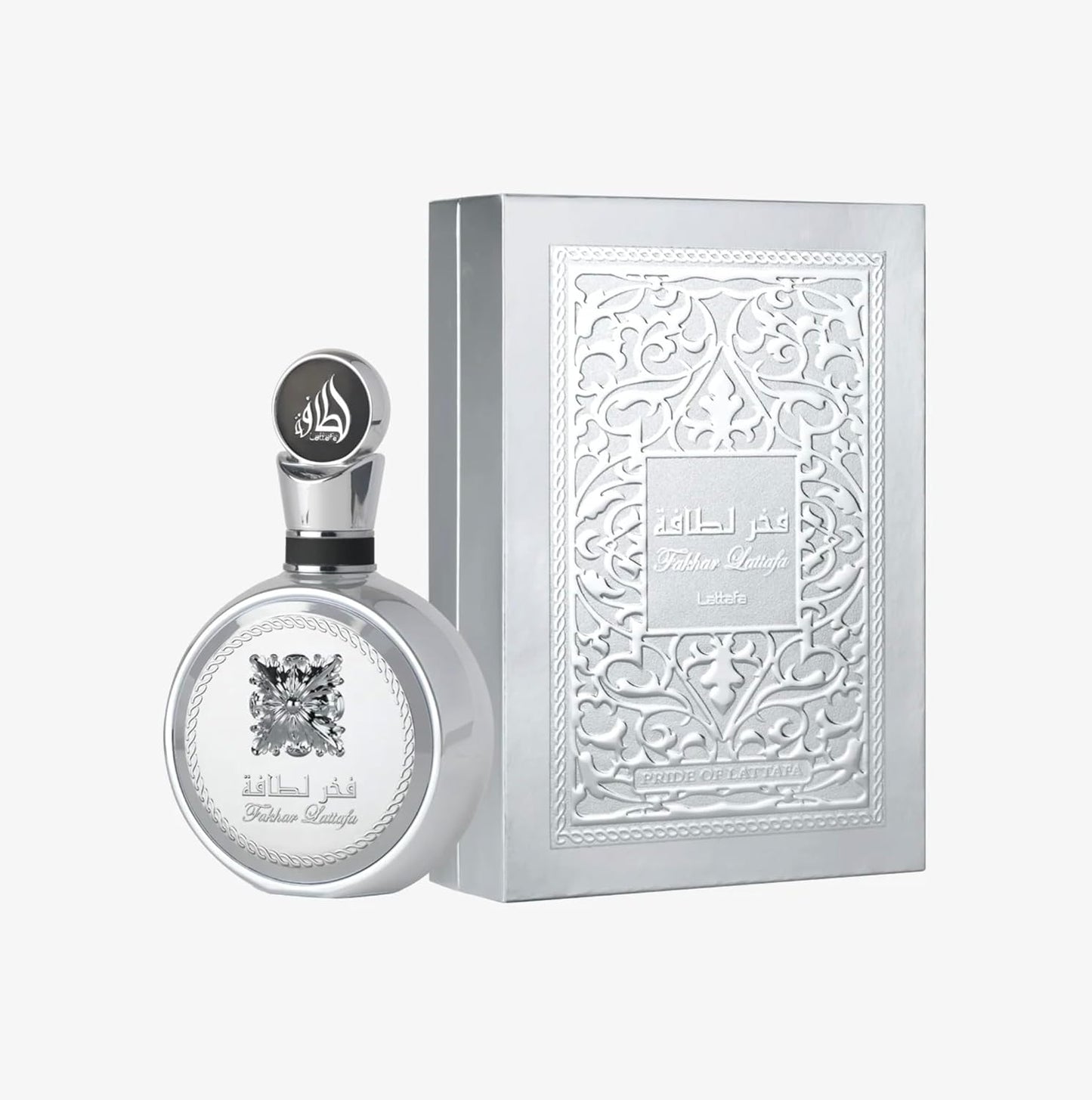 Perfume Lattafa Fakhar Platin 100ml Original Importado - Fragrância Masculina Premium Árabe