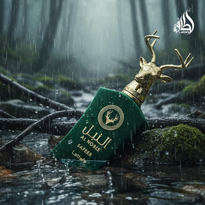 Perfume Lattafa Al Noble Safeer 100ml Original Importado - Fragrância Masculina Premium Árabe Eau de Parfum