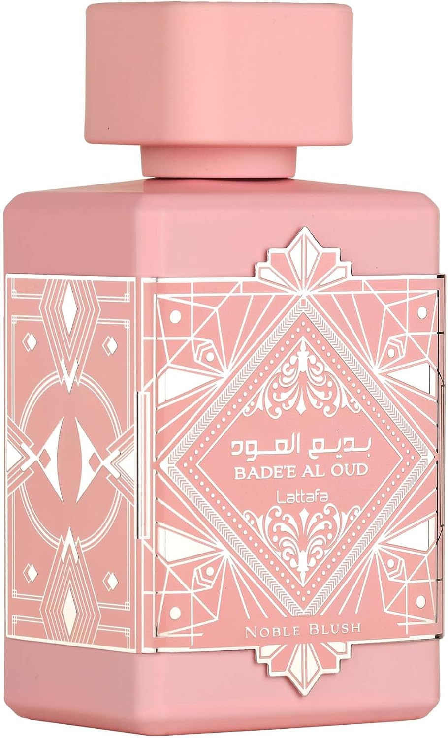 Perfume Lattafa Badee Al Oud Noble Blush 100ml Original Importado - Fragrância Feminina Premium Árabe Eau de Parfum