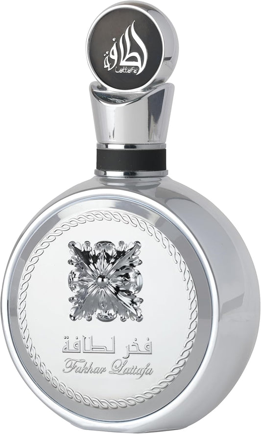 Perfume Lattafa Fakhar Platin 100ml Original Importado - Fragrância Masculina Premium Árabe