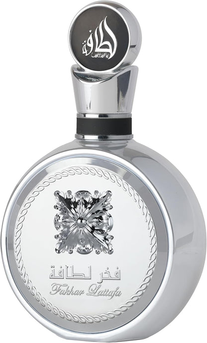 Perfume Lattafa Fakhar Platin 100ml Original Importado - Fragrância Masculina Premium Árabe