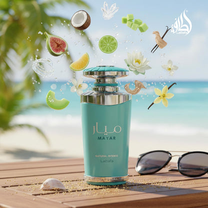 Perfume Lattafa Mayar Natural Intense 100ml Original Importado - Fragrância Unissex Premium Árabe Eau de Parfum