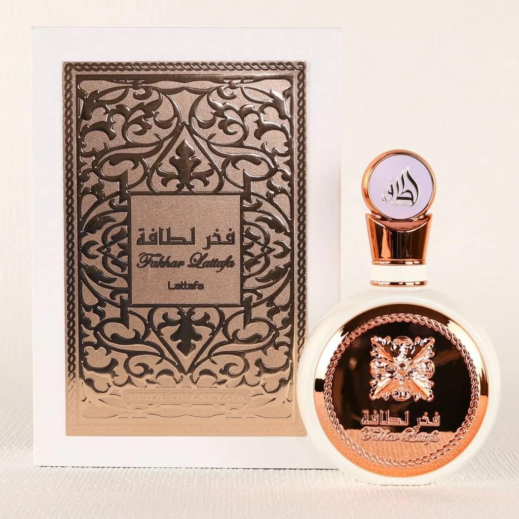 Perfume Lattafa Fakhar Rose 100ml Original Importado - Fragrância Unissex Premium Árabe Eau de Parfum