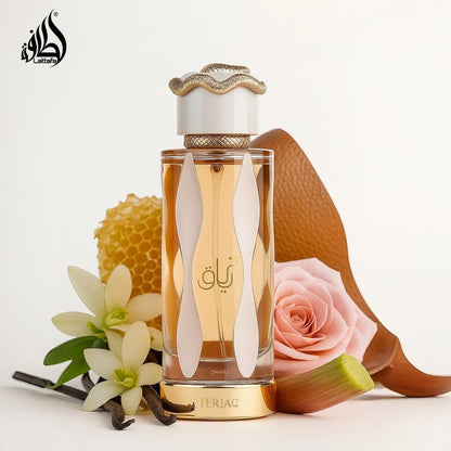 Perfume Lattafa Teriaq 100ml Original Importado - Fragrância Unissex Premium Árabe Eau de Parfum