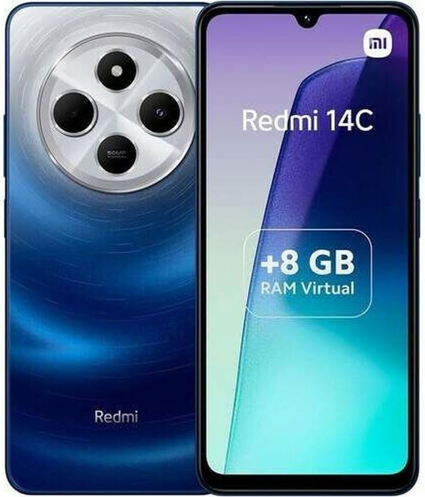 Smartphone Xiaomi Redmi 14C Starry Blue (Azul) 8GB RAM 256GB ROM