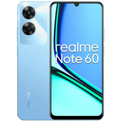 Smartphone Realme Note 60 128GB 4GB RAM Câmera 32MP Bateria 5000mAh - Azul