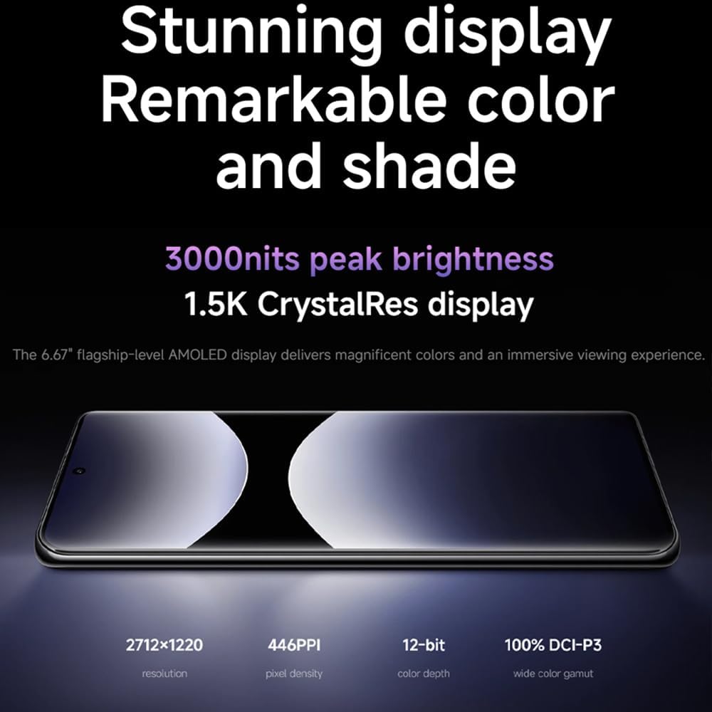 Smartphone Xiaomi Redmi Note 14 Pro 5G Midnight Black 12GB RAM 256GB ROM NFC