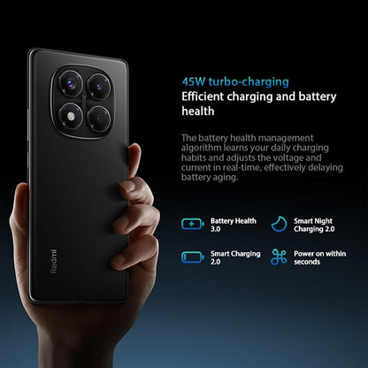 Smartphone Xiaomi Redmi Note 14 Pro 5G Midnight Black 12GB RAM 256GB ROM NFC