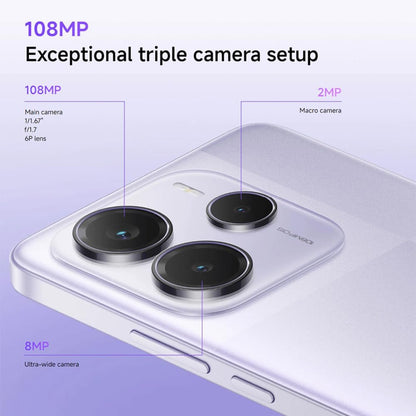 Smartphone Xiaomi Redmi Note 14 5G NFC Midnight Black (Preto) 8GB RAM 256GB ROM