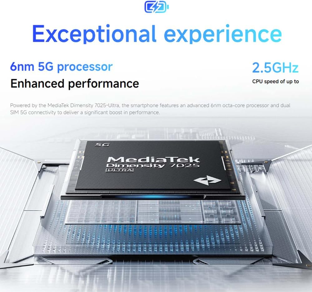 Smartphone Xiaomi Redmi Note 14 5G NFC Midnight Black (Preto) 8GB RAM 256GB ROM