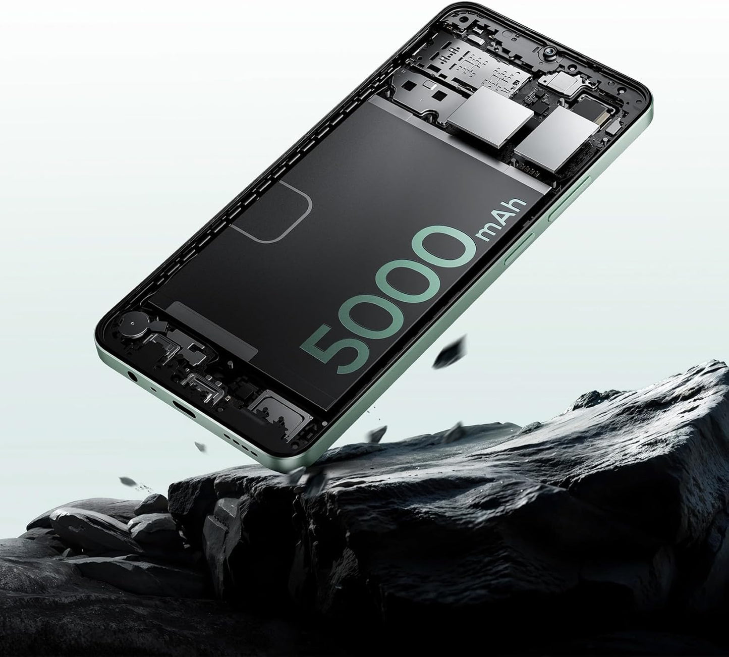 Realme Note 60X - 64GB - 3 GB RAM - Câmera 8MP - Bateria de 5000mAh - Wilderness Green (Verde)