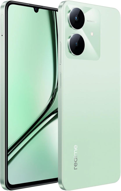 Realme Note 60X - 64GB - 3 GB RAM - Câmera 8MP - Bateria de 5000mAh - Wilderness Green (Verde)