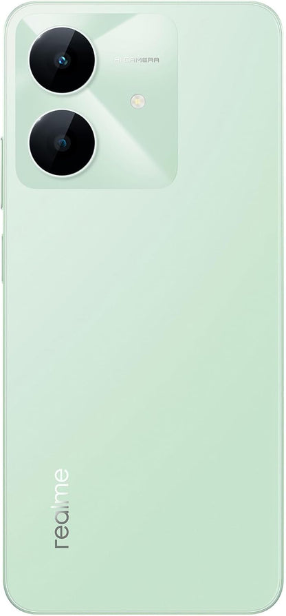 Realme Note 60X - 64GB - 3 GB RAM - Câmera 8MP - Bateria de 5000mAh - Wilderness Green (Verde)