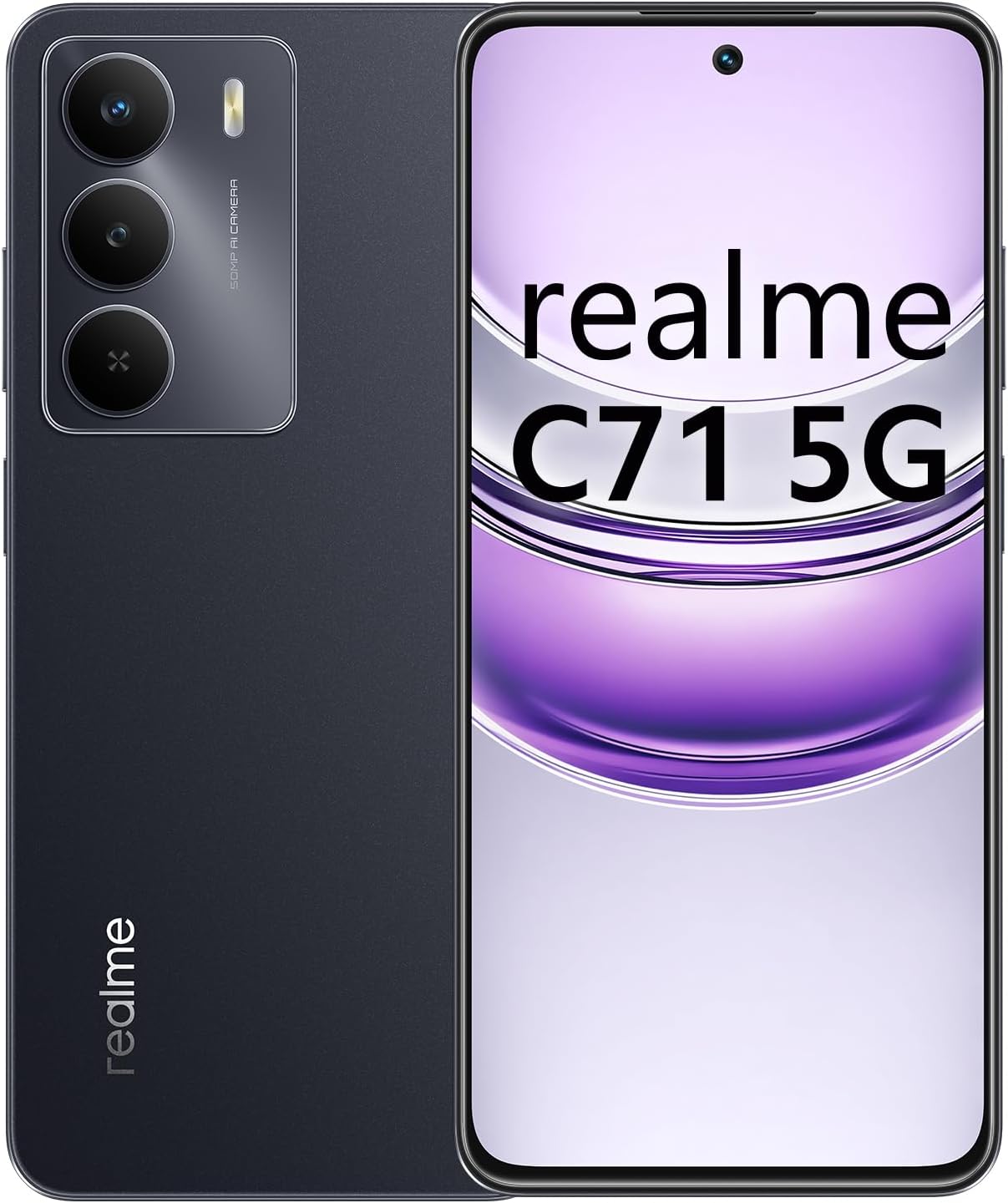 Smartphone Realme C71 Dual SIM 8GB RAM 256GB NFC - Preto (Black)