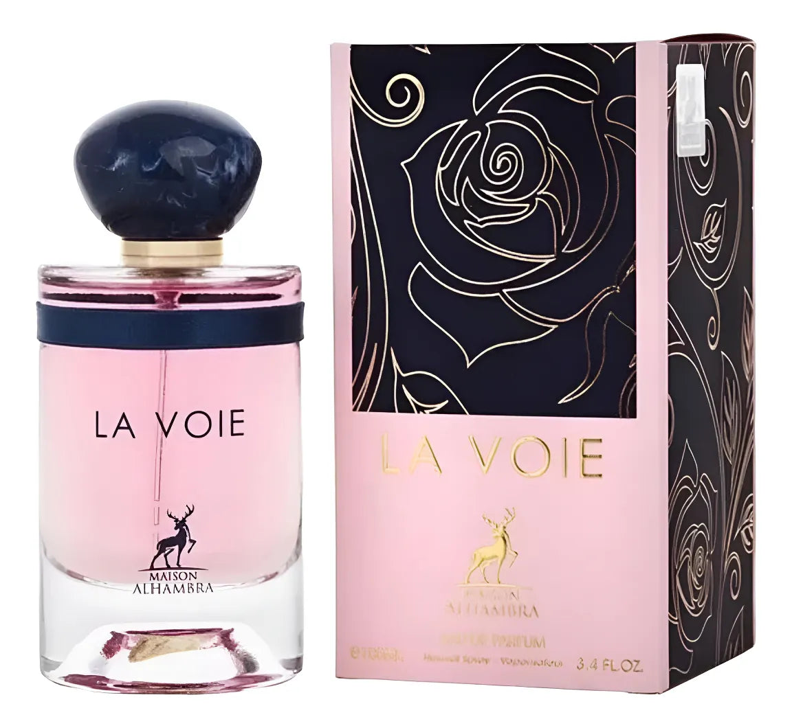 Perfume Maison Alhambra La Voie 100ml Original Importado - Fragrância Feminina Premium Árabe Eau de Parfum