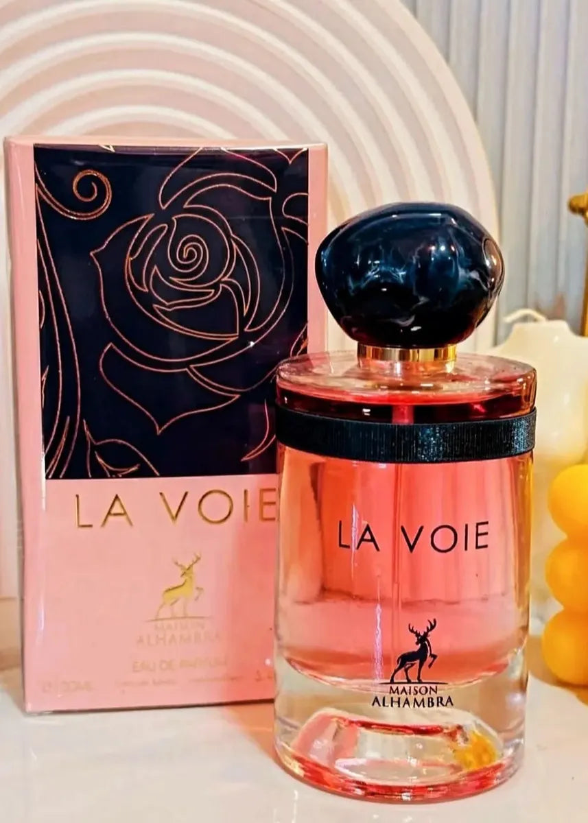 Perfume Maison Alhambra La Voie 100ml Original Importado - Fragrância Feminina Premium Árabe Eau de Parfum