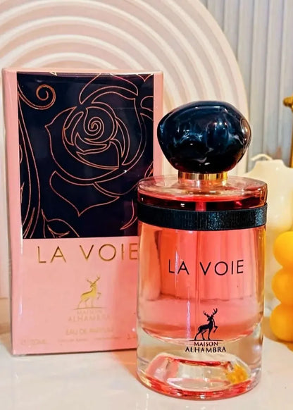 Perfume Maison Alhambra La Voie 100ml Original Importado - Fragrância Feminina Premium Árabe Eau de Parfum