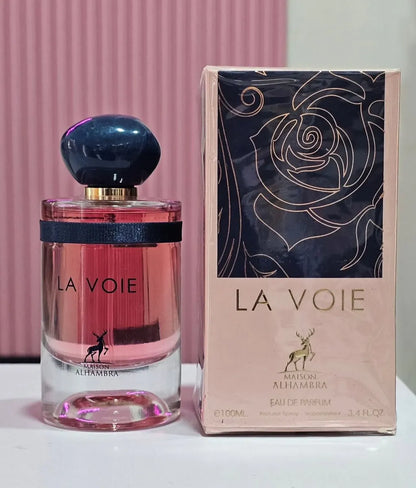Perfume Maison Alhambra La Voie 100ml Original Importado - Fragrância Feminina Premium Árabe Eau de Parfum