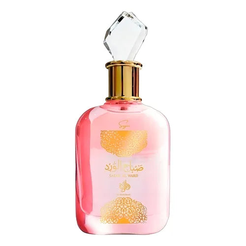 Perfume Al Wataniah Sabah Al Ward Sugar 100ml Original Importado - Fragrância Feminina Premium Árabe Eau de Parfum